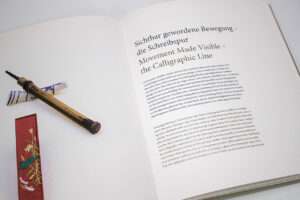 Detailabbildung aus »Kalligrafische Sinfonien«