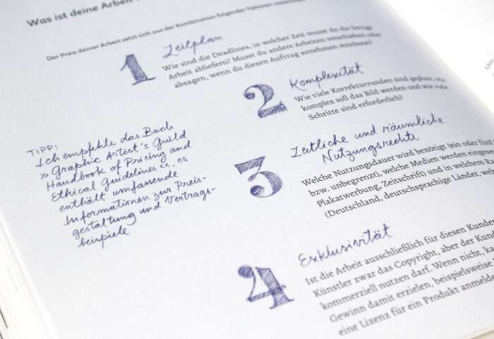 Detailabbildung »Lust auf Lettering«
