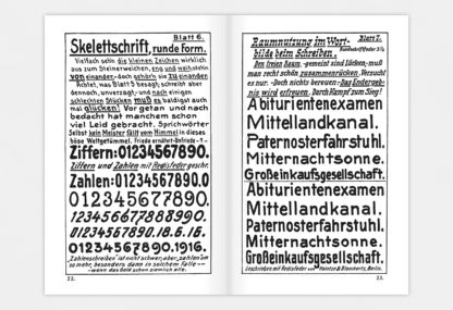 Detailansicht zu »Handgeschriebene Schriften«