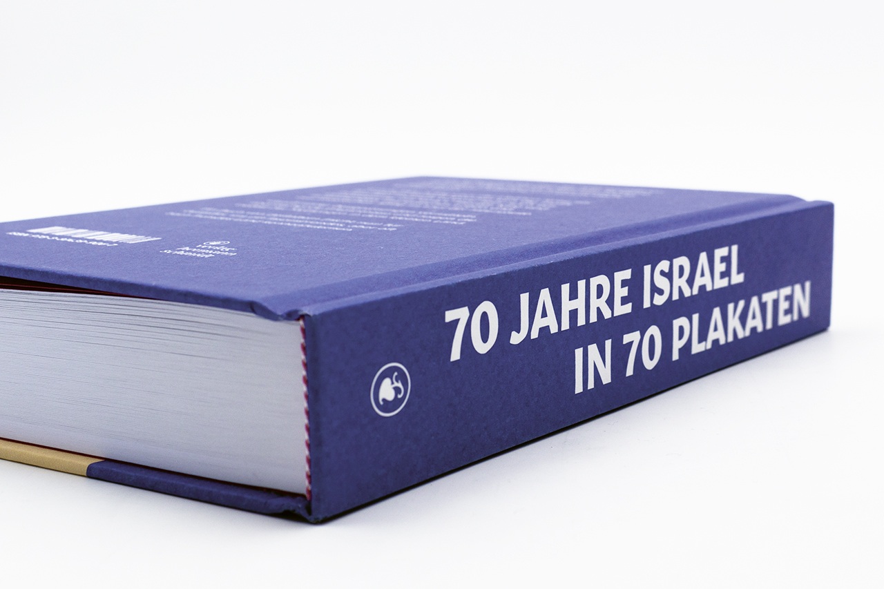 Gestaltung von 70 Jahre Israel in 70 Plakaten