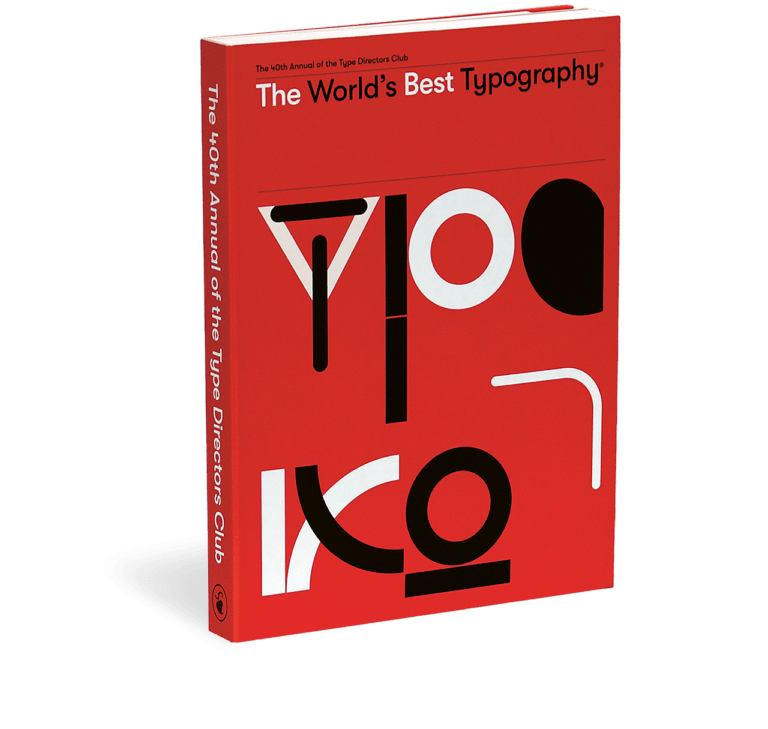 Produktansicht Einband – The World's Best Typography 40