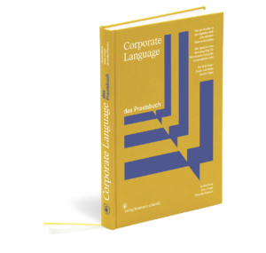 Cover von Corporate Language, das Praxisbuch