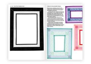 Doppelseite aus »Kunst kleben«