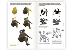 Doppelseite aus dem Buch »Menschen zeichnen«