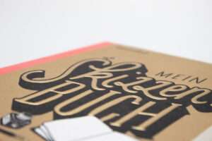 Detailansicht des Paperblanks »Mein Skizzenbuch«